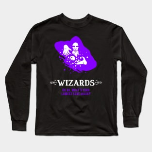 RPG Definition of WIZARDS Long Sleeve T-Shirt